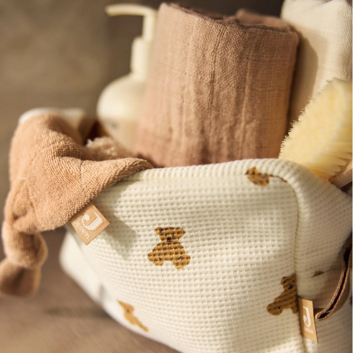 Jollein - Etui Mini Teddy Bear Little Waffle