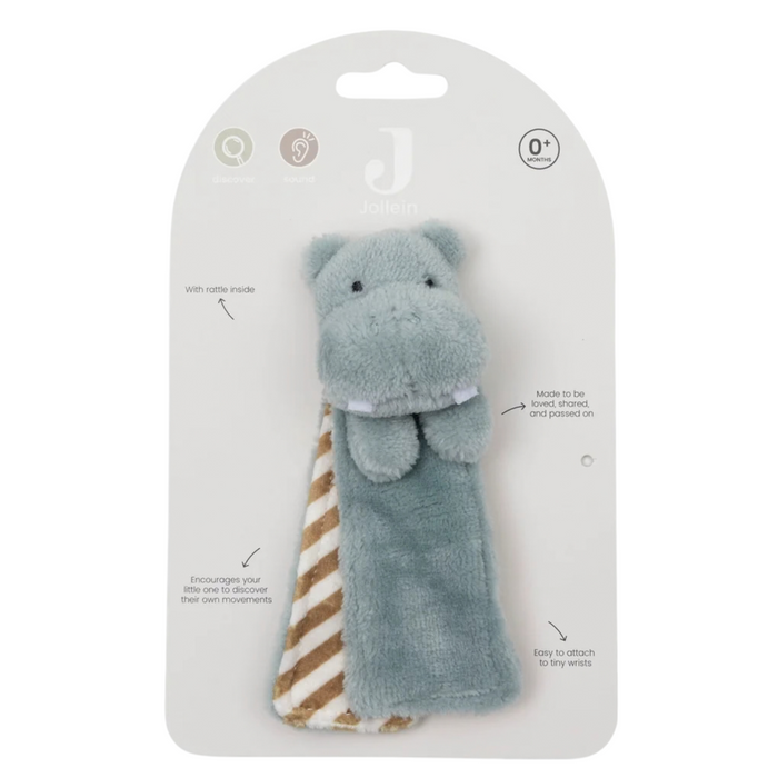 Jollein - Polsrammelaar - Hippo Happy