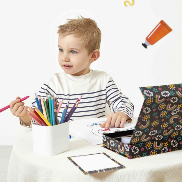 Janod - Koffer met kleurtjes