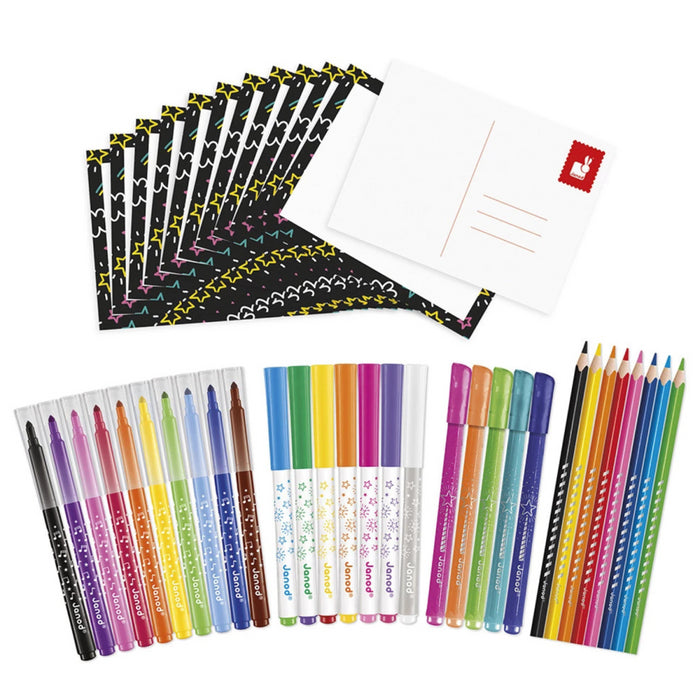 Janod - Koffer met kleurtjes