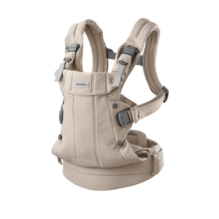 Babybjorn - Draagzak Harmony - Geweven Mélange Lichtbeige