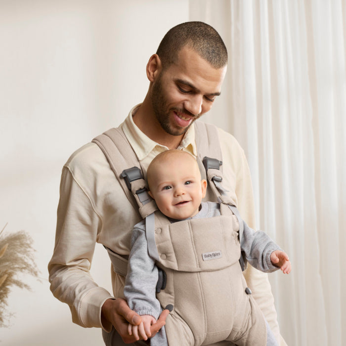 Babybjorn - Draagzak Harmony - Geweven Mélange Lichtbeige