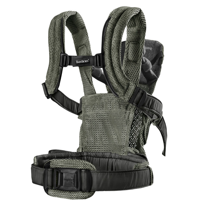Babybjorn - Draagzak Harmony - 3D Mesh Donkergroen