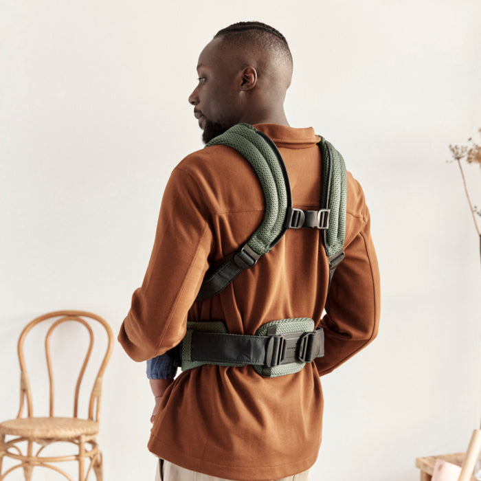 Babybjorn - Draagzak Harmony - 3D Mesh Donkergroen