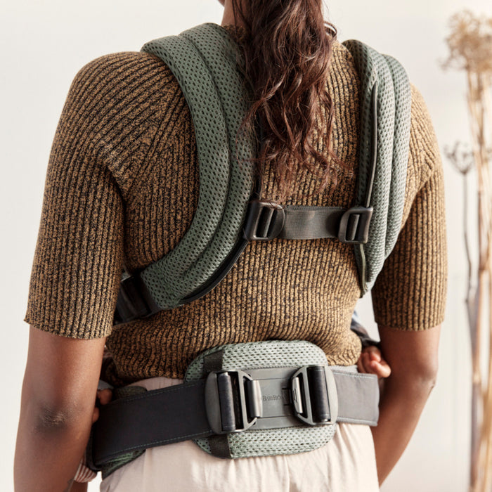 Babybjorn - Draagzak Harmony - 3D Mesh Donkergroen