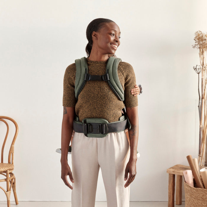 Babybjorn - Draagzak Harmony - 3D Mesh Donkergroen