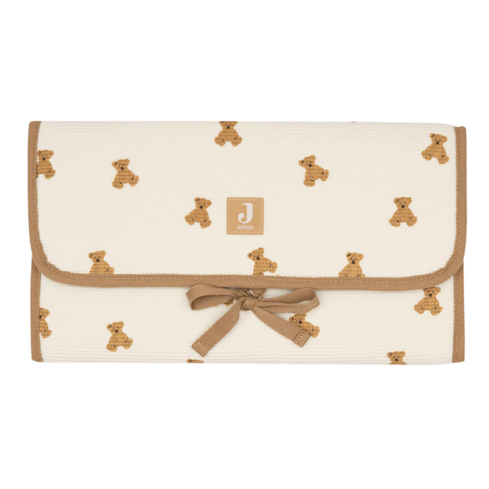 Jollein - Verschoningsmatje - Mini Teddy Bear Little Waffle