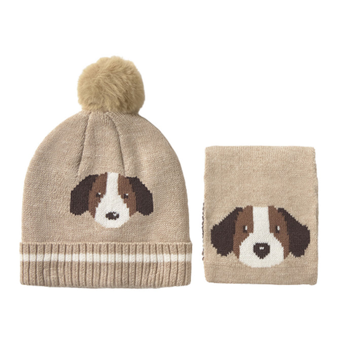 Mayoral - Hat-scarf set Bright Beige