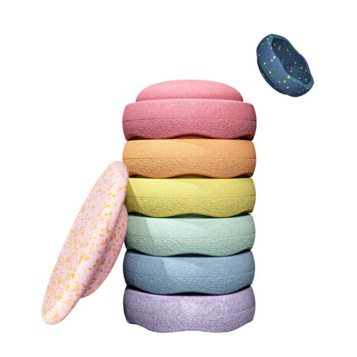 Stapelstein - Lente Special Rainbow Set - Pastel