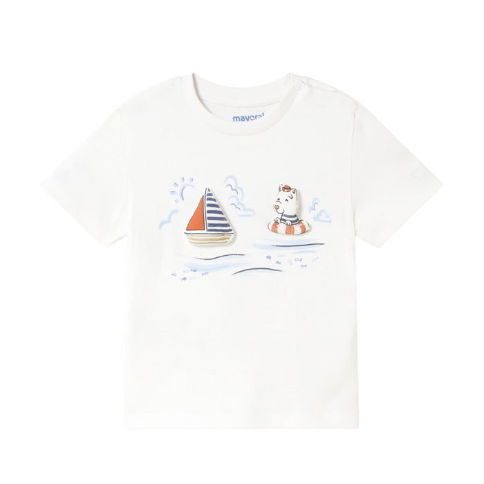 Mayoral - S/s t-shirt - White
