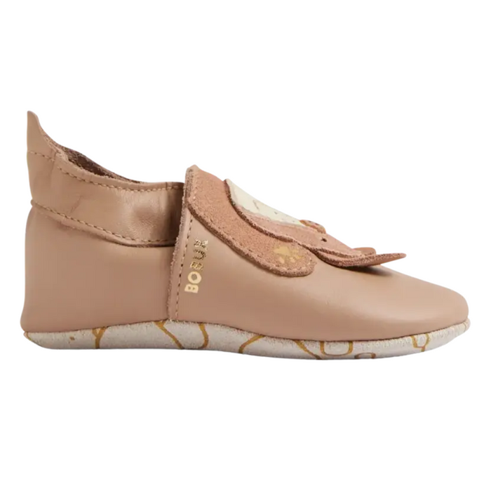 Bobux - Soft Soles Peeking Puppy - Warm Taupe