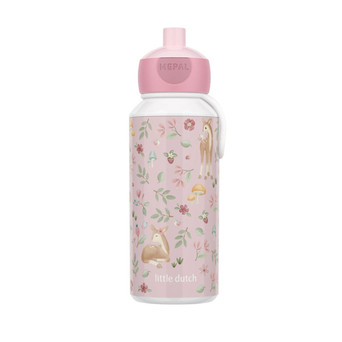 Mepal - Little Dutch - drinkfles pop-up campus 400 ml - Fairy garden