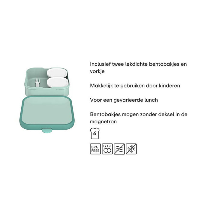 Mepal -Little Dutch - bento lunchbox campus groot - fairy garden