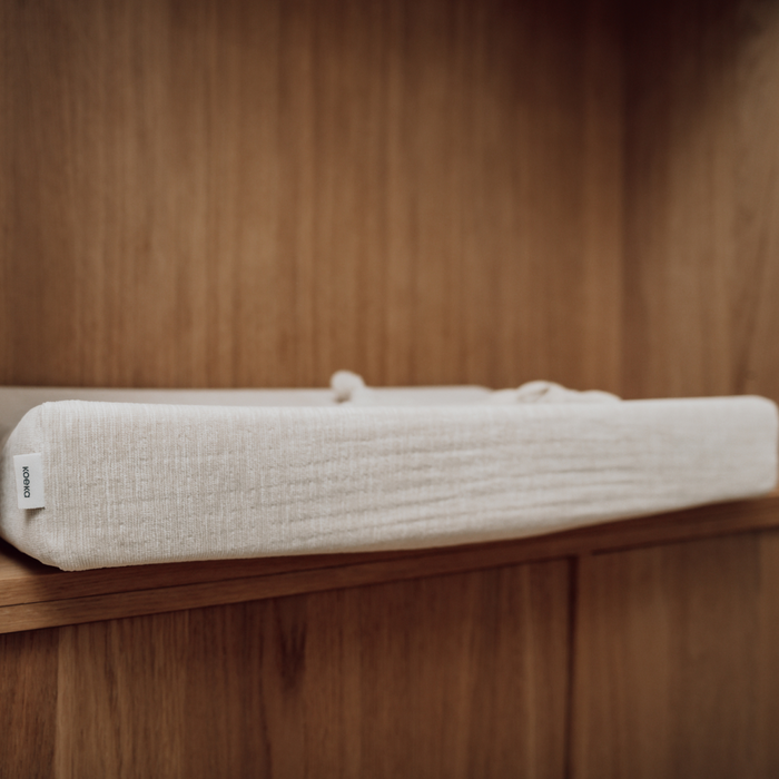 Koeka - Aankleedkussenhoes Rivoli - Warm white(45x73 cm)