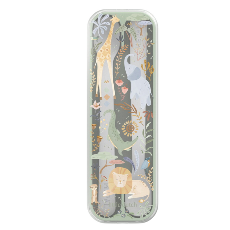 Mepal - Little Dutch - set babylepel mio 2 stuks - Safari Friends