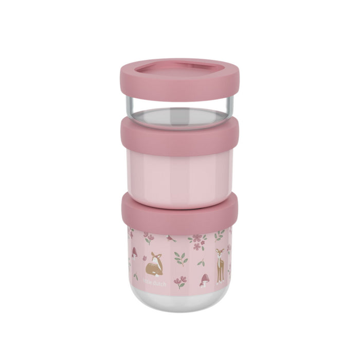 Mepal - Little Dutch - Snackbox stack mio 3-delig - fairy garden