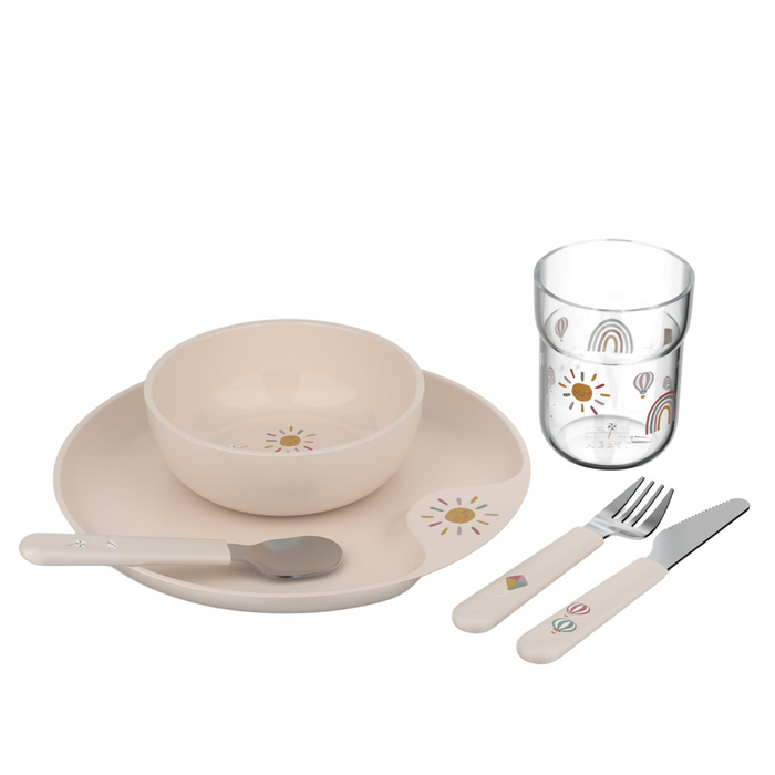 Mepal - Set kinderservies mio 6-delig - Sunshine and Rainbow