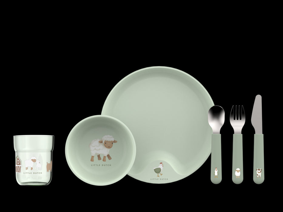 Mepal - set kinderservies mio 6-delig - little farm