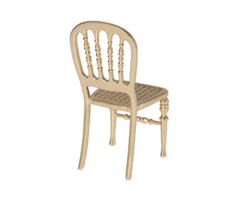 Maileg - Chair Mouse - Gold