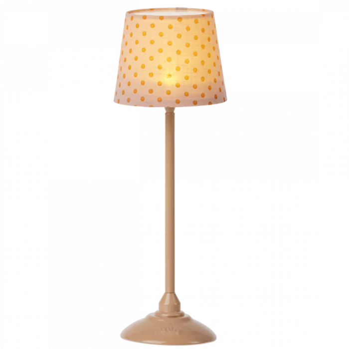 Maileg - Miniature floor lamp - Dark powder