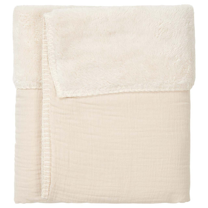 Koeka - Wiegdeken Teddy Faro - Warm White (75x100 cm)