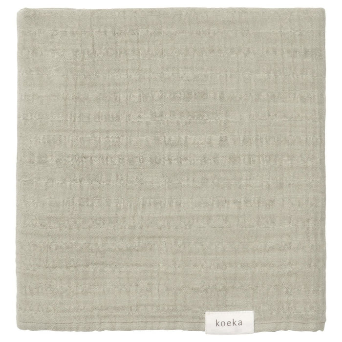 Koeka - Tetradoek Swaddle Faro Sage (75x75 cm)