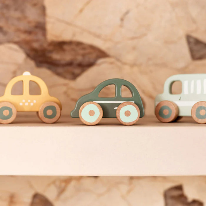 Jollein - Houten auto's 3pack