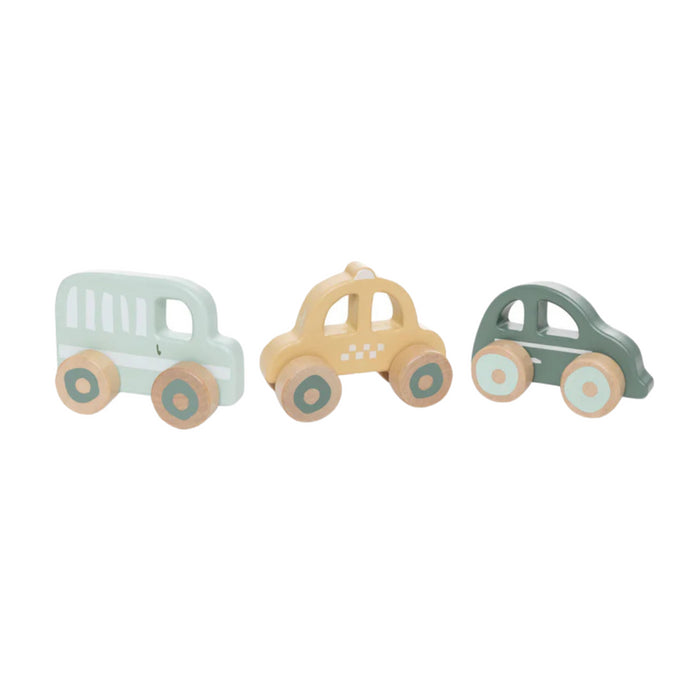 Jollein - Houten auto's 3pack