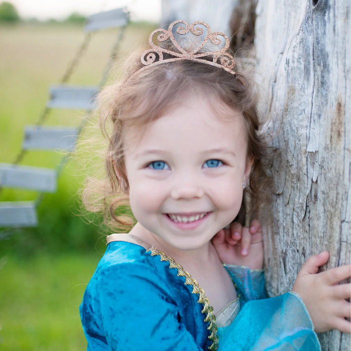 Great Pretenders - Gold Glitter Tiara