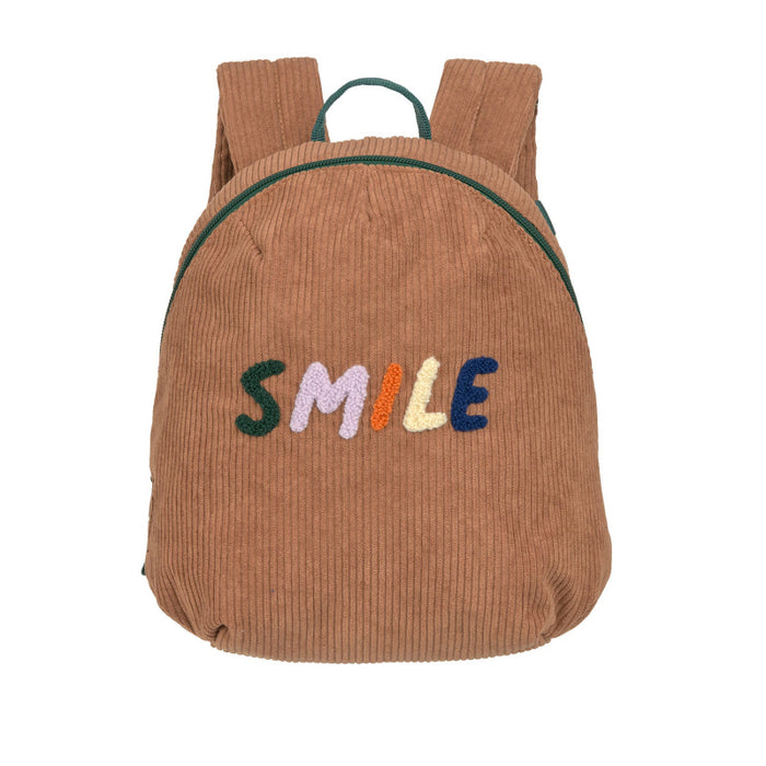 Lassig - Tiny Backpack Cord Little Gang  Smile