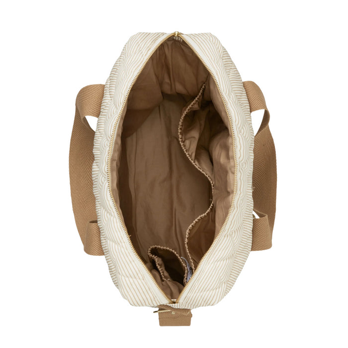 CamCam - Changing Bag - OCS - Classic Stripes Camel