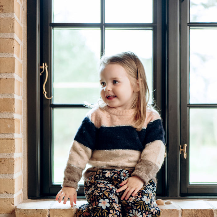 Hust and Claire - Pippa knit - Wheat melange