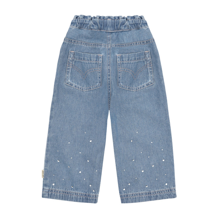 Hust and Claire - Theresa denim with studs - Blue denim