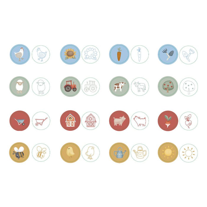 Little Dutch - Stempelset Little Farm