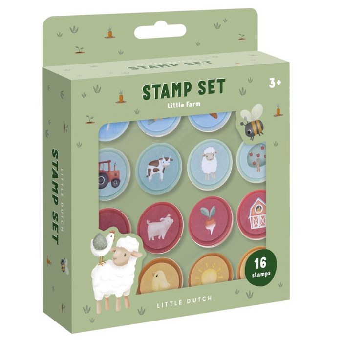 Little Dutch - Stempelset Little Farm