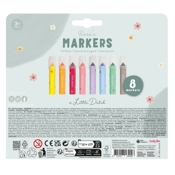 Little Dutch - Viltstiften Rosa