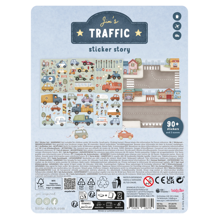 Little Dutch - Stickers - Essentials - Jim