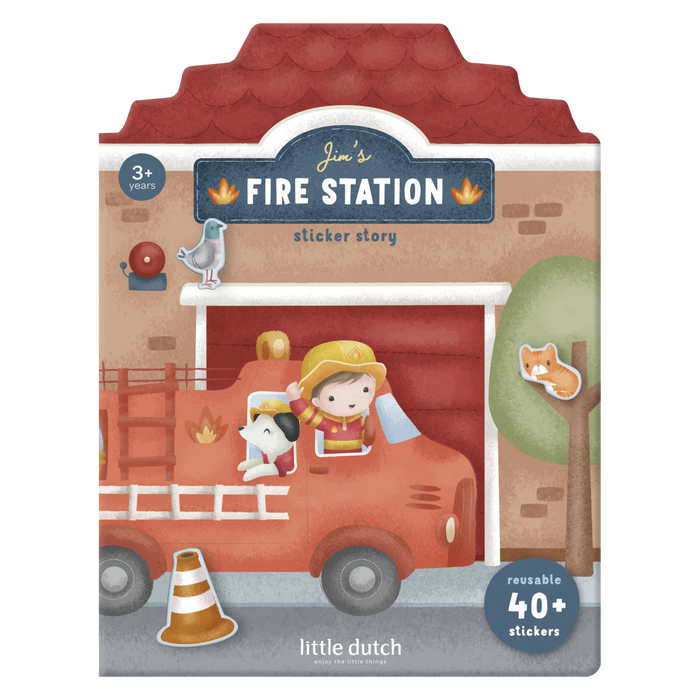 Little Dutch - Stickerboek herbruikbaar Jim