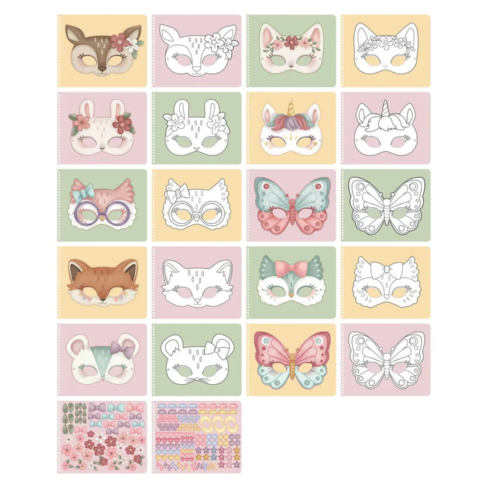 Little Dutch - Knutselboekje met schaar Rosa