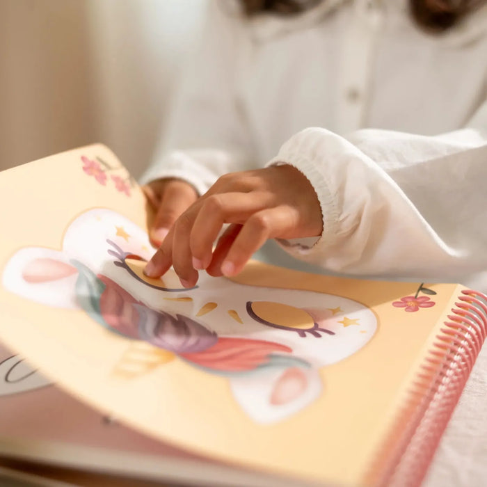 Little Dutch - Knutselboekje met schaar Rosa