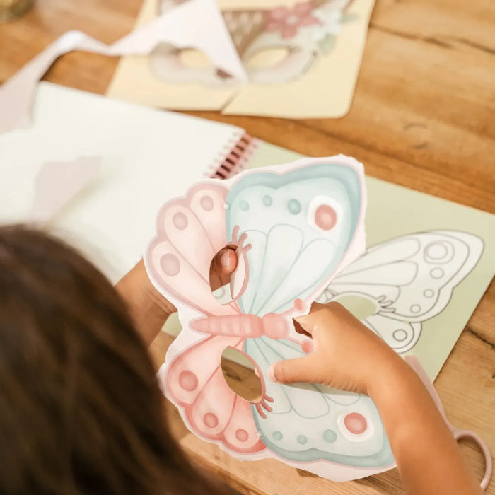 Little Dutch - Knutselboekje met schaar Rosa