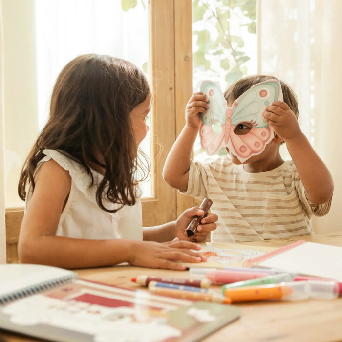 Little Dutch - Knutselboekje met schaar Rosa