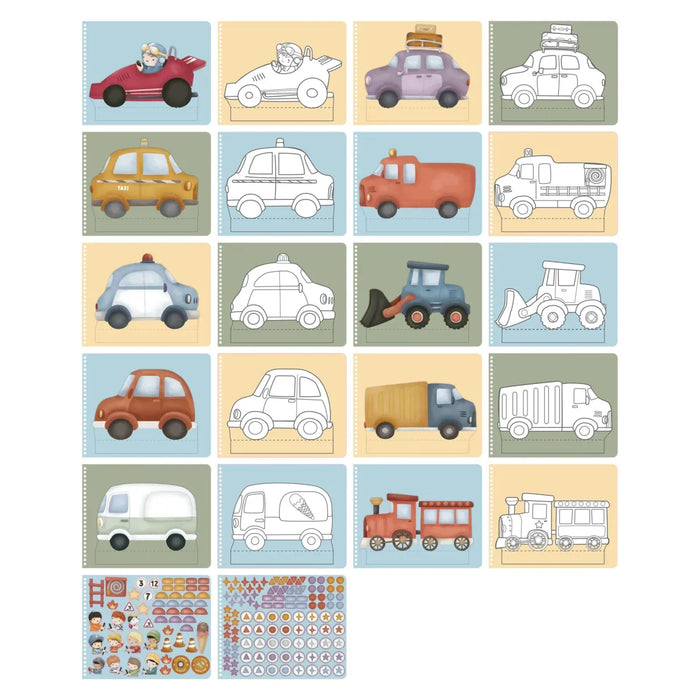 Little Dutch - Knutselboekje met schaar Jim