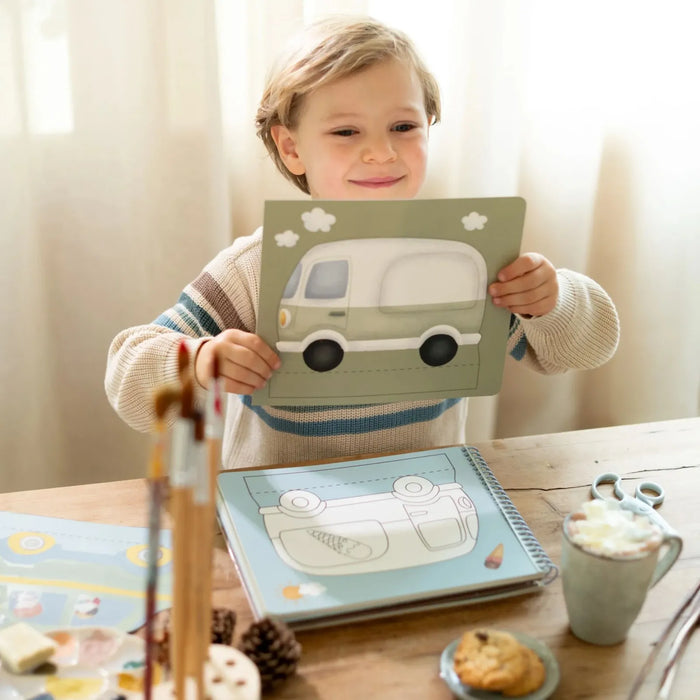 Little Dutch - Knutselboekje met schaar Jim