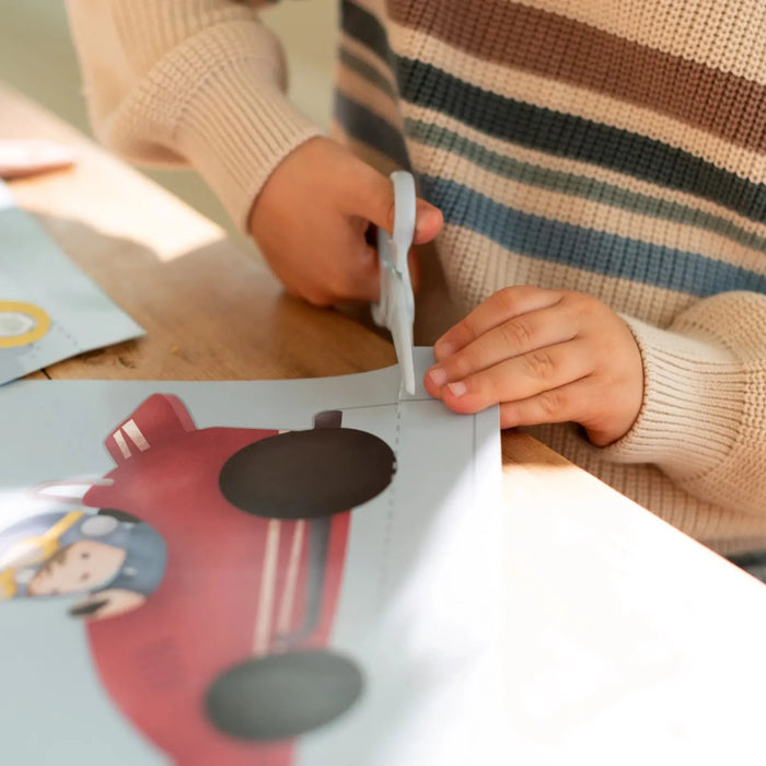 Little Dutch - Knutselboekje met schaar Jim