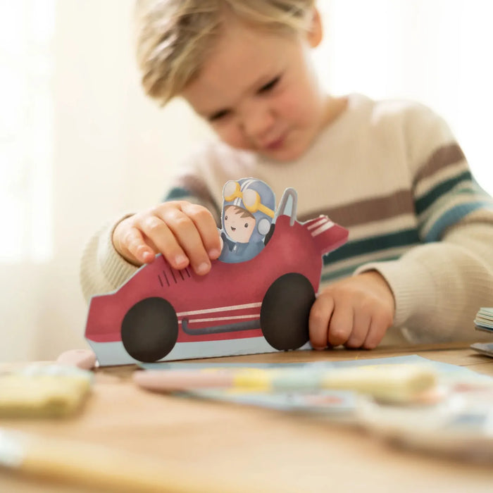 Little Dutch - Knutselboekje met schaar Jim