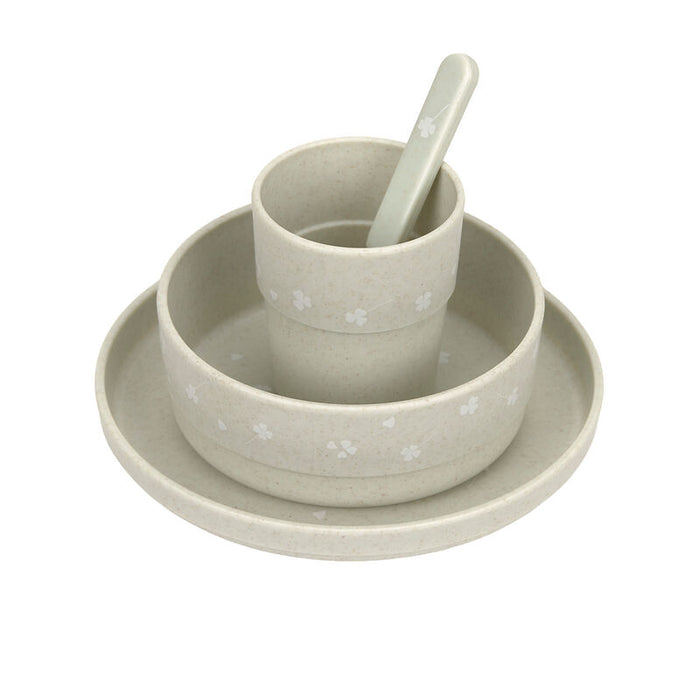 Lassig - Dish Set PP/Cellulose Cozy Loved Ones Pale Khaki