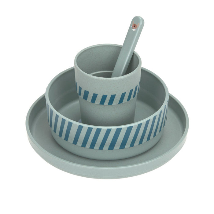 Lassig - Dish Set PP/Cellulose Tiny Team Dog