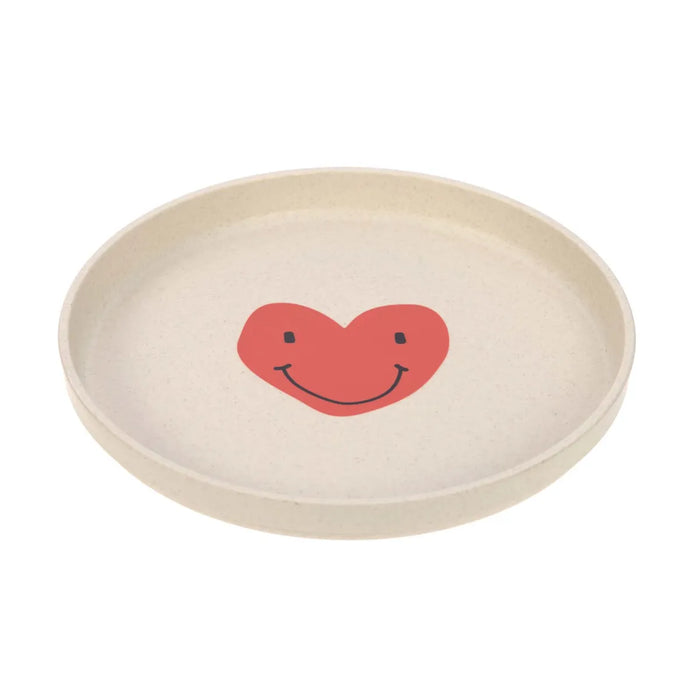 Lassig - Plate PP/Cellulose Happy Rascals Heart