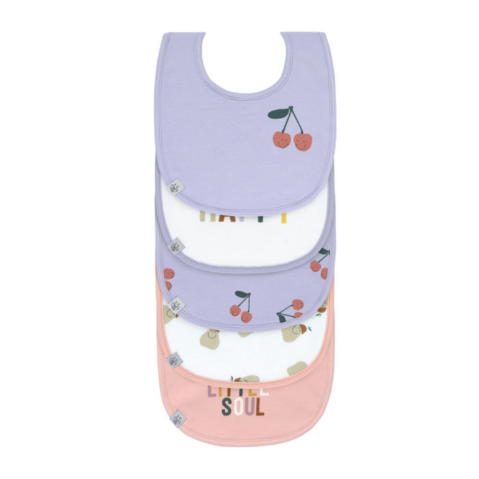 Lassig - Value Pack Bib 5 pcs Happy Fruits Cherry